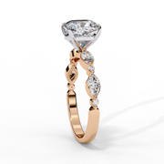 Intoxicating Halo Contour Ladies Ring (LR14074)
