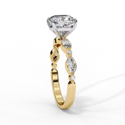 Intoxicating Halo Contour Ladies Ring (LR14074)