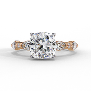 Intoxicating Halo Contour Ladies Ring (LR14074)