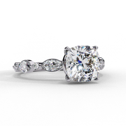 Intoxicating Halo Contour Ladies Ring (LR14074)