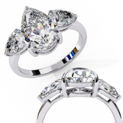 Grand Dragon Fire Ladies Ring (LR14078)