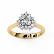 Exquisite Cluster Passion Ladies Ring (LR14081)