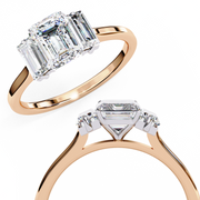 Arresting Pegasus Shadow Ladies Ring (LR14086)