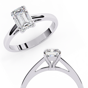 Sublime Flush Fire Ladies Ring (LR14090)
