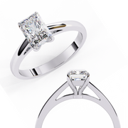 Opulent Basket Form Ladies Ring (LR14091)