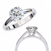 Striking Sun Mind Ladies Ring (LR14092)
