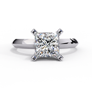 Breathtaking V-Prong Profile Ladies Ring (LR14094)
