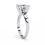 Breathtaking V-Prong Profile Ladies Ring (LR14094)