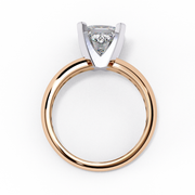 Breathtaking V-Prong Profile Ladies Ring (LR14094)
