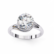 Celestial Flower Blood Ladies Ring (LR14099)