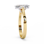 Beautiful Leaf Smoke Ladies Ring (LR14103)