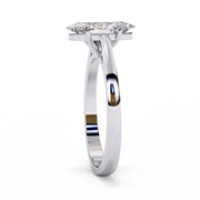 Beautiful Leaf Smoke Ladies Ring (LR14103)