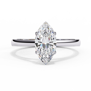 Beautiful Leaf Smoke Ladies Ring (LR14103)
