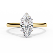 Beautiful Leaf Smoke Ladies Ring (LR14103)