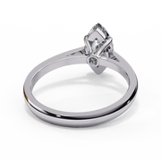 Beautiful Leaf Smoke Ladies Ring (LR14103)