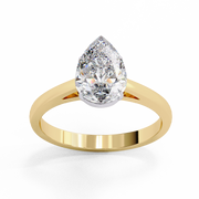 Twinkling Bee Flame Ladies Ring (LR14105)