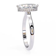 Breathtaking Knot Shadow Ladies Ring (LR14112)