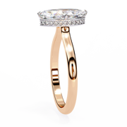 Breathtaking Knot Shadow Ladies Ring (LR14112)