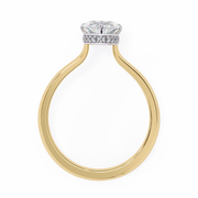 Breathtaking Knot Shadow Ladies Ring (LR14112)