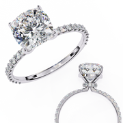 Regal Unicorn Shadow Ladies Ring (LR14117)