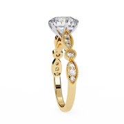 Magnificent Interlocking Devotion Ladies Ring (LR14119)