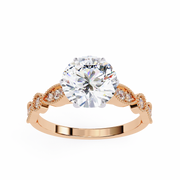 Magnificent Interlocking Devotion Ladies Ring (LR14119)