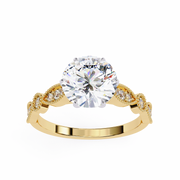 Magnificent Interlocking Devotion Ladies Ring (LR14119)