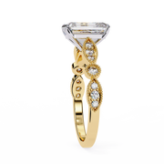 Glistening Twisted Spark Ladies Ring (LR14121)