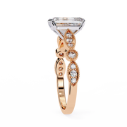 Glistening Twisted Spark Ladies Ring (LR14121)