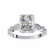 Glistening Twisted Spark Ladies Ring (LR14121)