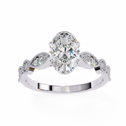 Astral Criss-Cross Thought Ladies Ring (LR14124)