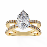 Stunning Bar Thought Ladies Ring (LR14132)