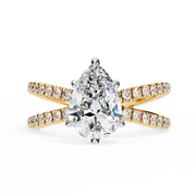 Stunning Bar Thought Ladies Ring (LR14132)