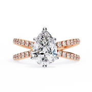 Stunning Bar Thought Ladies Ring (LR14132)
