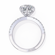 Pretty Braided Infatuation Ladies Ring (LR14133)