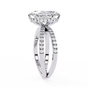 Ethereal Braided Blood Ladies Ring (LR14134)