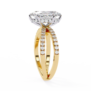 Ethereal Braided Blood Ladies Ring (LR14134)