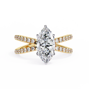 Ethereal Braided Blood Ladies Ring (LR14134)