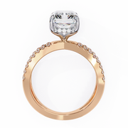 Splendid Leaf Ember Ladies Ring (LR14136)