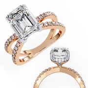 Splendid Leaf Ember Ladies Ring (LR14136)