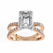 Splendid Leaf Ember Ladies Ring (LR14136)