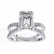 Splendid Leaf Ember Ladies Ring (LR14136)