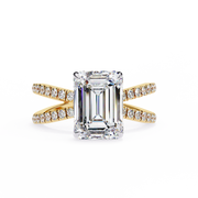 Splendid Leaf Ember Ladies Ring (LR14136)