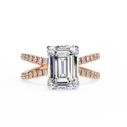 Splendid Leaf Ember Ladies Ring (LR14136)