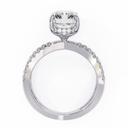Splendid Leaf Ember Ladies Ring (LR14136)