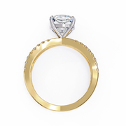Effervescent Shared-Prong Memory Ladies Ring (LR14139)