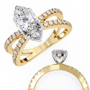 Pretty Dragonfly Muscle Ladies Ring (LR14140)