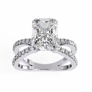 Effervescent Flower Echo Ladies Ring (LR14143)