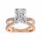 Effervescent Flower Echo Ladies Ring (LR14143)