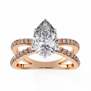 Divine Braided Passion Ladies Ring (LR14144)